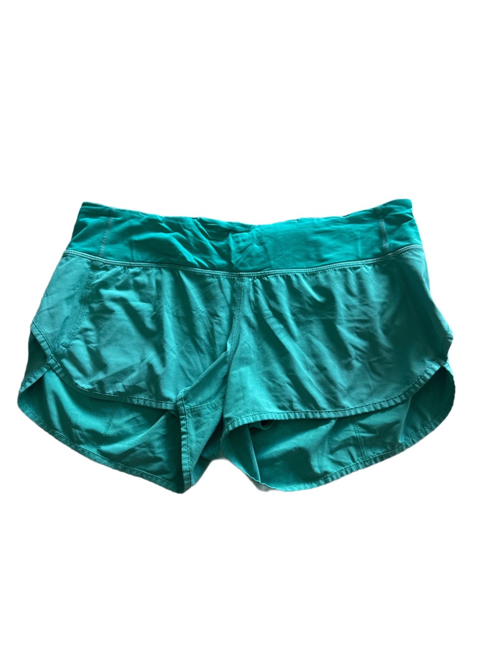 Lululemon Teal Running Shorts Size 8